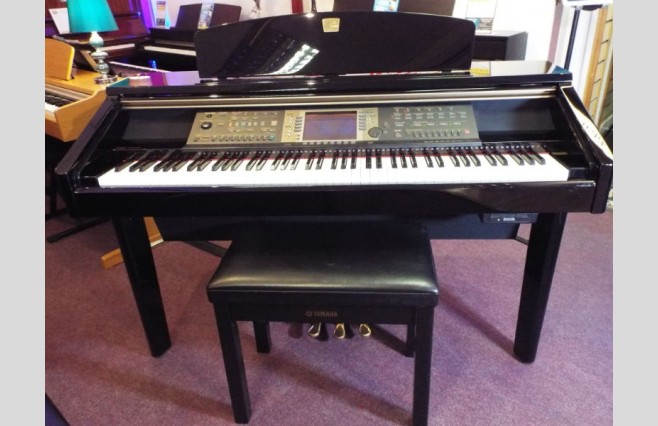 Used Yamaha CVP209 Polished Ebony Digital Piano Complete Package - Image 4